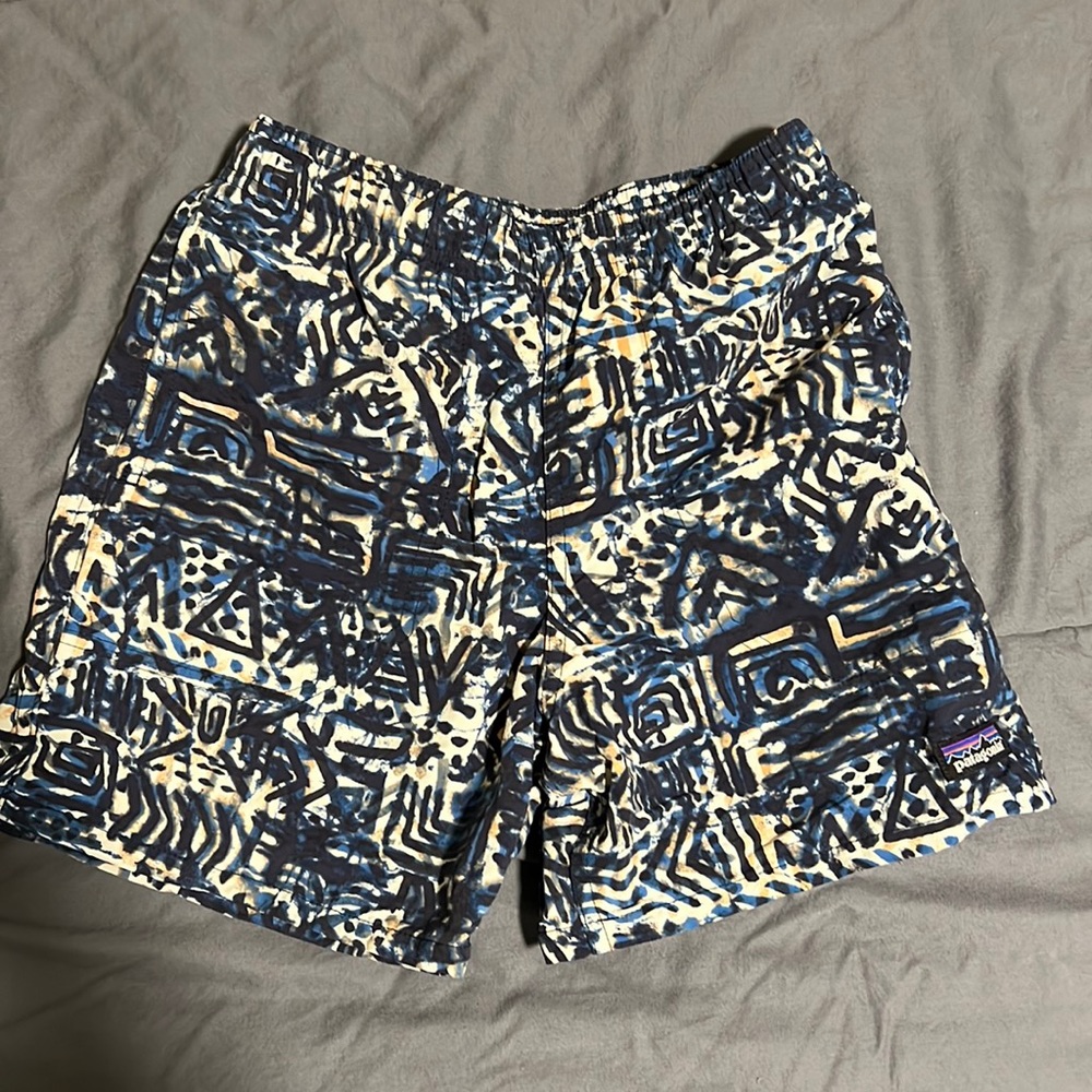Boys Patagonia swim trunks